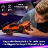 LEGO Technic Bugatti Chiron Pur Sport - Macchina Giocattolo - Modello di Auto da Corsa con Motore W16, Sterzo e Porte Apribili 
