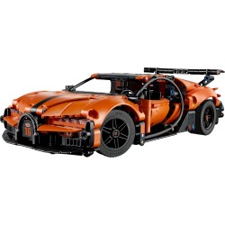 LEGO Technic Bugatti Chiron Pur Sport - Macchina Giocattolo - Modello di Auto da Corsa con Motore W16, Sterzo e Porte Apribili 