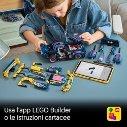LEGO Technic 42236 Auto Ford Mustang GT Custom Garage GT Giocattolo - Kit di Modellismo con Motore V8, Sterzo HOG e Parti della