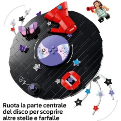 LEGO 43028 Editions Vinile di Olivia Rodrigo - Giocattolo con Modello di Disco, Minifigure e Accessori - Decorazione da Parete 