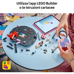 LEGO 43028 Editions Vinile di Olivia Rodrigo - Giocattolo con Modello di Disco, Minifigure e Accessori - Decorazione da Parete 
