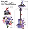 LEGO 43028 Editions Vinile di Olivia Rodrigo - Giocattolo con Modello di Disco, Minifigure e Accessori - Decorazione da Parete 