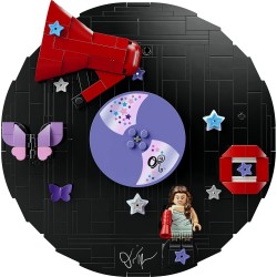 LEGO 43028 Editions Vinile di Olivia Rodrigo - Giocattolo con Modello di Disco, Minifigure e Accessori - Decorazione da Parete 