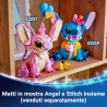 LEGO | 43257 Disney Angel - Lilo & Stitch Giocattolo da Costruire - Personaggio da Esposizione in Mattoncini con 3 Palloncini a