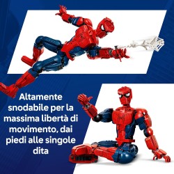LEGO | 76346 Marvel Personaggio di Spider-Man - Action Figure Giocattolo del Supereroe con Minifigure da Collezione - Decorazio