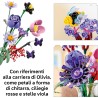 LEGO 11507 Botanicals & Editions Bouquet di Fiori di Olivia Rodrigo - 11 Fiori Artificiali tra cui Rose e Margherite - Decorazi