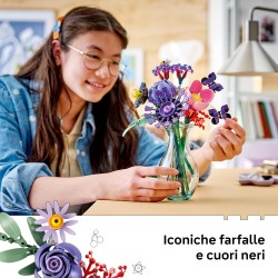 LEGO 11507 Botanicals & Editions Bouquet di Fiori di Olivia Rodrigo - 11 Fiori Artificiali tra cui Rose e Margherite - Decorazi