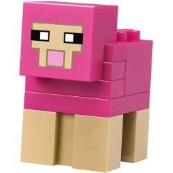 LEGO 21596 Minecraft Attacco al Villaggio dell’Evocatore - Casa Giocattolo con Giardino e 11 Personaggi tra cui Villico Murator