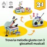 LEGO 31392 Creator 3 in 1: Pianoforte Decorativo con Gatto Giocattolo - Kit Modellismo Retrò Trasformabile in Radio o Giradisch