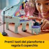 LEGO 31392 Creator 3 in 1: Pianoforte Decorativo con Gatto Giocattolo - Kit Modellismo Retrò Trasformabile in Radio o Giradisch