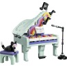 LEGO 31392 Creator 3 in 1: Pianoforte Decorativo con Gatto Giocattolo - Kit Modellismo Retrò Trasformabile in Radio o Giradisch