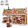 LEGO 40809 Casa di Pan di Zenzero Festiva - Gioco Natalizio di Arti e Mestieri con Minifigure di Babbo Natale e Accessori - Dec