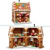 LEGO 40809 Casa di Pan di Zenzero Festiva - Gioco Natalizio di Arti e Mestieri con Minifigure di Babbo Natale e Accessori - Dec