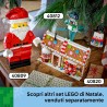 LEGO 40812 Pupazzi di Neve Ornamentali - Kit di Arti e Mestieri - Giochi di Natale con 2 Personaggi e Accessori - Decorazioni N