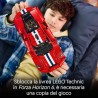 LEGO 42235 Technic Auto Ferrari 488 PISTA - Macchina Giocattolo con Motore V8, Sterzo e Differenziale - Decorazione da Camerett
