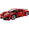 LEGO 42235 Technic Auto Ferrari 488 PISTA - Macchina Giocattolo con Motore V8, Sterzo e Differenziale - Decorazione da Camerett