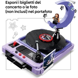 LEGO 43029 Editions La Mezzaluna del Concerto di Olivia Rodrigo - Kit di Modellismo con Giradischi, Vinile e Minifigure - Decor