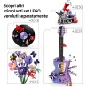 LEGO 43029 Editions La Mezzaluna del Concerto di Olivia Rodrigo - Kit di Modellismo con Giradischi, Vinile e Minifigure - Decor