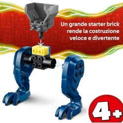 LEGO 71853 NINJAGO Duello con il Drago-Mech di Jay - Giocattolo Ninja con 2 Action Figure, 2 Minifigure, Katana e Spade - Idea 