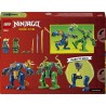 LEGO 71853 NINJAGO Duello con il Drago-Mech di Jay - Giocattolo Ninja con 2 Action Figure, 2 Minifigure, Katana e Spade - Idea 