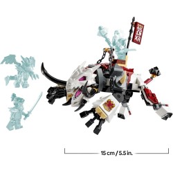 LEGO 71863 NINJAGO Zilvar e Grimtak la Bestia Drago - Giocattolo Ninja con Action Figure e 3 Minifigure tra cui Kai e Nya