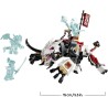 LEGO 71863 NINJAGO Zilvar e Grimtak la Bestia Drago - Giocattolo Ninja con Action Figure e 3 Minifigure tra cui Kai e Nya