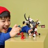 LEGO 71863 NINJAGO Zilvar e Grimtak la Bestia Drago - Giocattolo Ninja con Action Figure e 3 Minifigure tra cui Kai e Nya