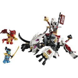 LEGO 71863 NINJAGO Zilvar e Grimtak la Bestia Drago - Giocattolo Ninja con Action Figure e 3 Minifigure tra cui Kai e Nya