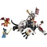 LEGO 71863 NINJAGO Zilvar e Grimtak la Bestia Drago - Giocattolo Ninja con Action Figure e 3 Minifigure tra cui Kai e Nya
