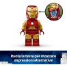 LEGO | 76307 Marvel Mech di Iron Man Contro Ultron - Action Figure Giocattolo Snodabile da Costruire con 2 Minifigure