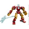LEGO | 76307 Marvel Mech di Iron Man Contro Ultron - Action Figure Giocattolo Snodabile da Costruire con 2 Minifigure