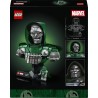 LEGO | 76345 Marvel Busto del Dottor Destino - Kit di Modellismo per Adulti da Esposizione con Minifigure da Collezione e Targh