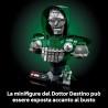 LEGO | 76345 Marvel Busto del Dottor Destino - Kit di Modellismo per Adulti da Esposizione con Minifigure da Collezione e Targh
