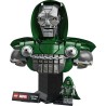 LEGO | 76345 Marvel Busto del Dottor Destino - Kit di Modellismo per Adulti da Esposizione con Minifigure da Collezione e Targh