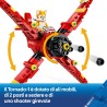 LEGO 77119 Sonic the Hedgehog Tornado-1 di Tails - Aereo Giocattolo con Figurina di Badnik, Minifigure di Tails e Smeraldo del 