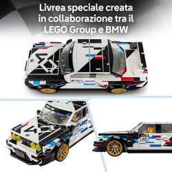 LEGO 77263 Speed Champions BMW M3 (E30) - Macchina Giocattolo con Minifigure del Pilota da Collezione