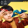 LEGO 77977 Jurassic World Dinosauro Bebè: Pteranodonte - Giocattolo Interattivo con Action Figure di Dino Articolata e Calamaro