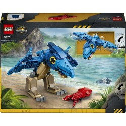 LEGO 77977 Jurassic World Dinosauro Bebè: Pteranodonte - Giocattolo Interattivo con Action Figure di Dino Articolata e Calamaro