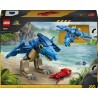 LEGO 77977 Jurassic World Dinosauro Bebè: Pteranodonte - Giocattolo Interattivo con Action Figure di Dino Articolata e Calamaro