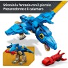 LEGO 77977 Jurassic World Dinosauro Bebè: Pteranodonte - Giocattolo Interattivo con Action Figure di Dino Articolata e Calamaro