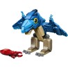 LEGO 77977 Jurassic World Dinosauro Bebè: Pteranodonte - Giocattolo Interattivo con Action Figure di Dino Articolata e Calamaro