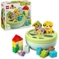 LEGO 10441 DUPLO Smista-Forme: Casetta del Cucciolo - Gioco Educativo di Selezione con Mattoncini Colorati di Varie Forme - Set