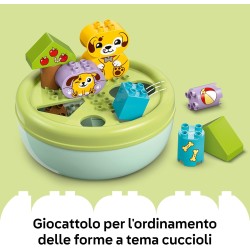 LEGO 10441 DUPLO Smista-Forme: Casetta del Cucciolo - Gioco Educativo di Selezione con Mattoncini Colorati di Varie Forme - Set