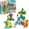 LEGO 10446 DUPLO Famiglie di Animali 3 in 1 - Gioco Didattico per Bambini e Bambine dai 2 Anni in su - Include figure di Tartar