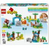 LEGO 10446 DUPLO Famiglie di Animali 3 in 1 - Gioco Didattico per Bambini e Bambine dai 2 Anni in su - Include figure di Tartar