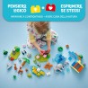 LEGO 10446 DUPLO Famiglie di Animali 3 in 1 - Gioco Didattico per Bambini e Bambine dai 2 Anni in su - Include figure di Tartar