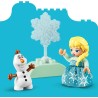 LEGO 10462 DUPLO Disney Scatola Creativa di Frozen con Elsa e Olaf - Giochi Didattici per la Motricità Fine dei Piccoli - Set M