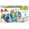 LEGO 10462 DUPLO Disney Scatola Creativa di Frozen con Elsa e Olaf - Giochi Didattici per la Motricità Fine dei Piccoli - Set M