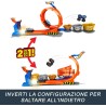 Hot Wheels Monster Trucks Sfida trofeo gira e capovolgi Playset
