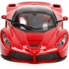 Bburago - Ferrari LaFerrari Rossa, Auto Diecast in Scala 1:24, Replica Dettagliata Hypercar Italiana, Bagagliaio Apribile, Lice